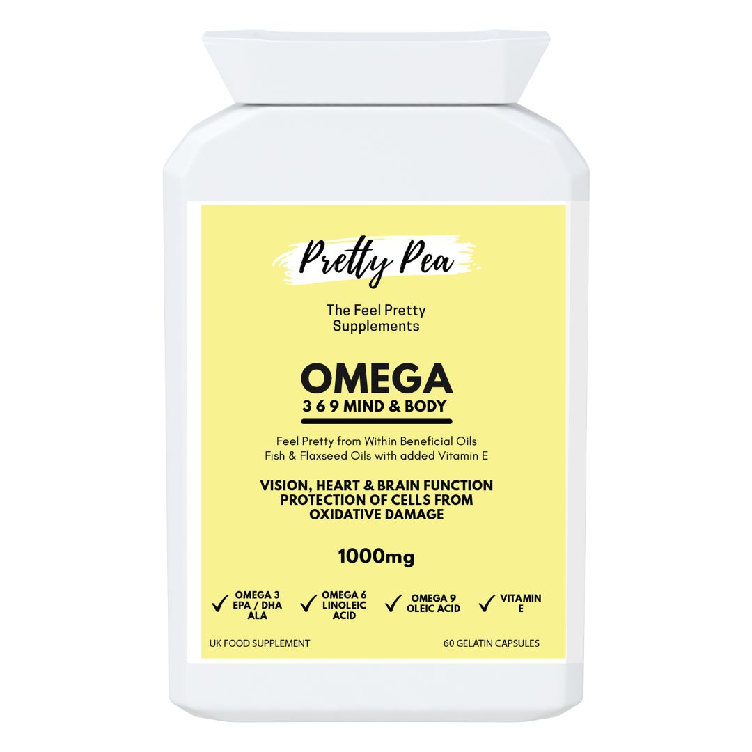 - Pretty Pea omega 369 benefits