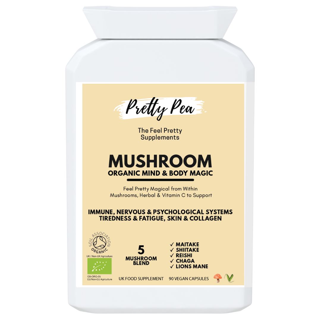 mushroom supplement (2) - Pretty Pea mushroom supplements