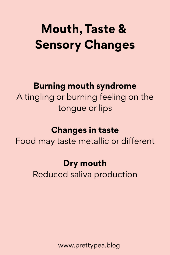 25 weird perimenopause symptoms - Pretty Pea 25 weird perimenopause symptoms, unusual menopause symptoms